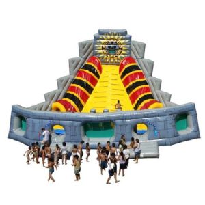 Voodoo Pyramid Large Inflatable Slides , 7m Height Kids Outdoor Slides