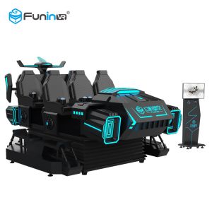 Children 6 Seats 9D Virtual Reality Amusement Park Simulator With ISO9001