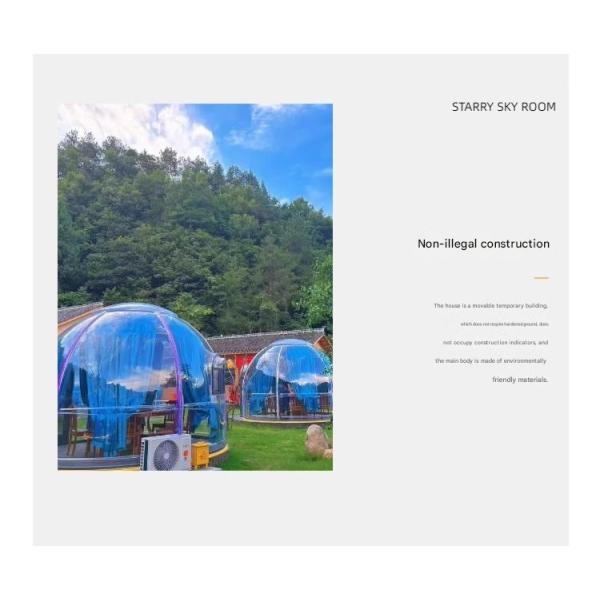 Outdoor star room Villa home leisure room full landscape sun room