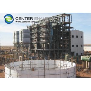 China Commercial Fire Fighting Water Tanks with Glass fused steel roof on sale