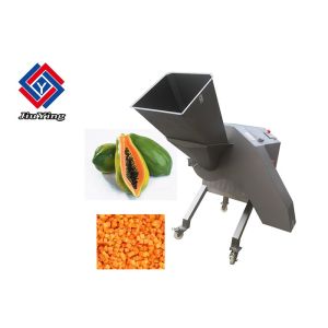 Apple Papaya Dicer 8mm 3000KG/H Fruit Processing Equipment