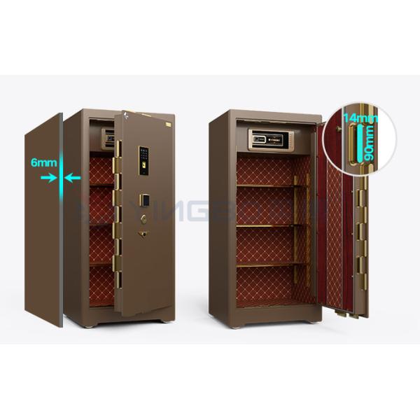 Dual Alarm Luxury Commercial Safe Box Fingerprint Lock For Security YB/ZY-120