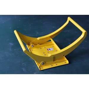 Yellow Low Speed Road Portable Vehicle Barricades Foldable