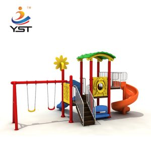 Recycling Childrens Garden Slide Linear Polyethylene Childrens Plastic Slide