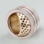 Metallic Self Lubricating Bronze Slip Effects | Oilless impregnated graphite