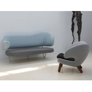 Replica Designer Fiberglass Furniture Pelikan Armchair Scoop lounge Chairs