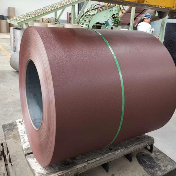 Buy Z225 Textured Matt Prepainted Steel Pre Painted Galvanized Steel Sheet at wholesale prices