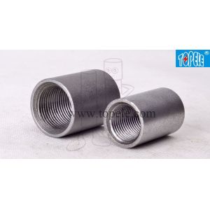 Durable Threaded Galvanized Couplings For IMC / Rigid Steel Conduit