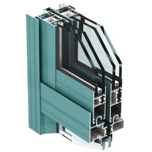 Quality Waterproof Aluminium Window Extrusion Profiles Good Weather Resistance for sale
