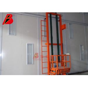 BZB Industry Painting Room With Floor Trolley Transport