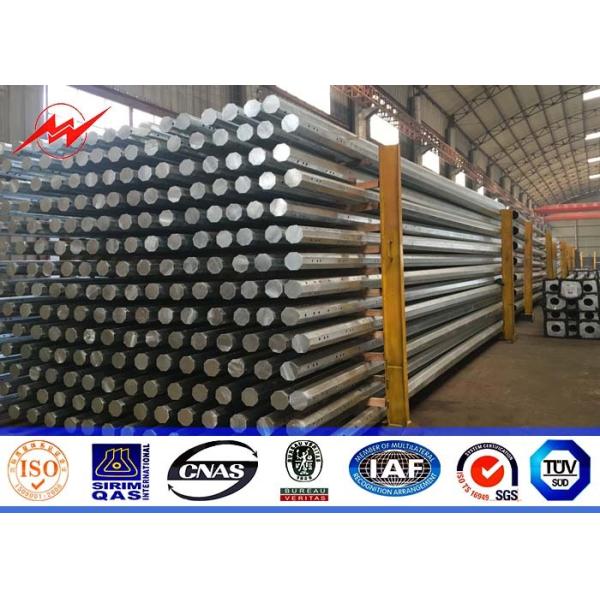 Buy Double Circuit 10kv Telecommunication Garden Light Poles Outside at wholesale prices