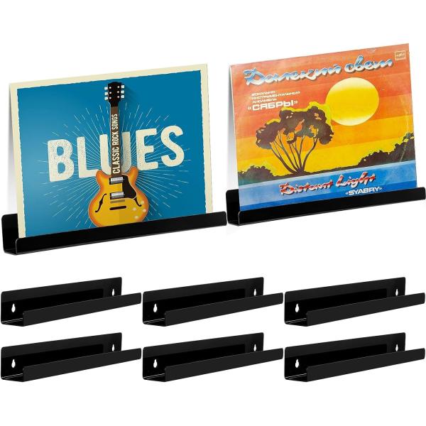 Records Decor Floating Shelves Vinyl record wall display Record Shelf Album