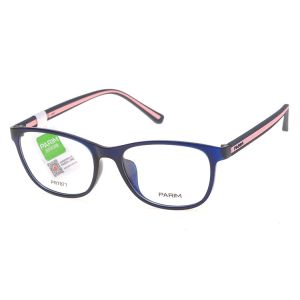 Round Eye Lightweight Eyeglass Frame / Plastic Silicon Fashionable Eyewear