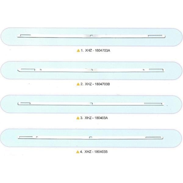 Duplex Knitting SS Wire Heald Wire 180x5.5x0.3 Jakob Muller 163004601