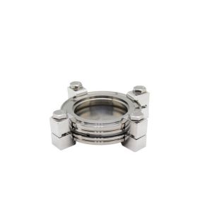 Vacuum Pipe Fittings ISO Bored Blank Flange with Cap