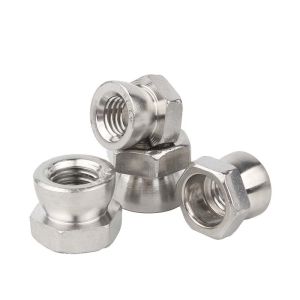 Quality 304 Stainless Steel Twist-Off Anti-Removal Nut M6-M12 Durable Design ISO Standard for sale