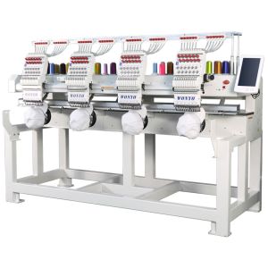 High Precision Computer Barudan Embroidery Machine / 4 Heads Embroidery Machine