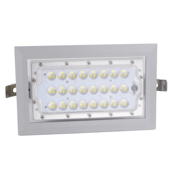 Energy Saving IP66 Led Rectangular Lamps With 2700-6500K CCT , Stable Performanc