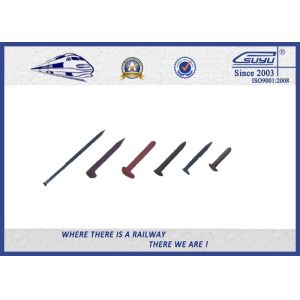 Galvanized Railway Boat Spike / Sleeper Spikes Balck Oxide Q235