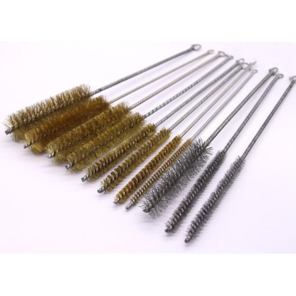 Copper Steel Wire Pipe Brush Circular , Derusting Cleaning Steel Wire Brush