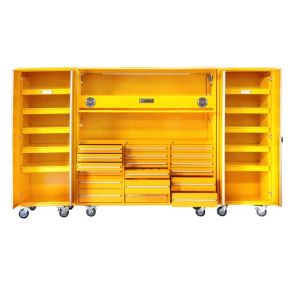 Garage Tool Cabinet Made of Cold Rolled Steel with Drawers and Optional Drawer