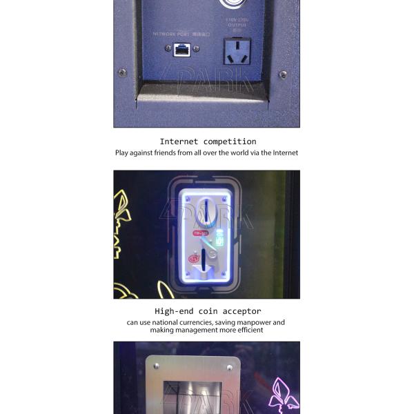 Gym Cub Amusement Game Machine Coin Operated Hardware + RBS + PP Material