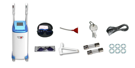 IPL SHR Elight 3 in 1 hair removal machine for Spa Salon use