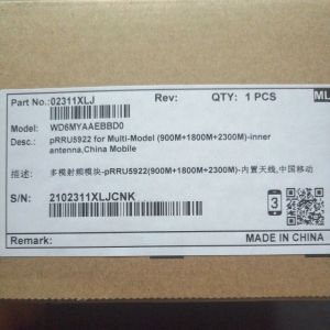 Huawei pRRU5922 02311XLJ WD6MYAABBD0 for limpsite pRRU5913 pRRU5918 pRRU5936