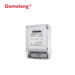 2022 Gomelong hot sale cheap price single phase types of electricity meter