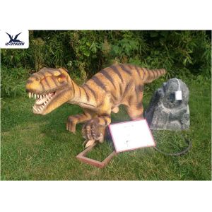Quality Decorative Life Size Dinosaur Models For Lawn Viewing Turn Neck Left And Right for sale