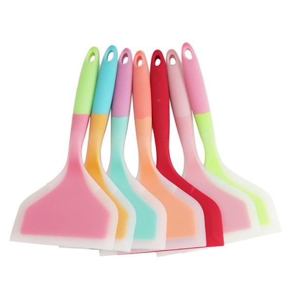 Buy Kitchen Non Stick Rubber Silicone Pancake Flipper Spatula Heat Resistant at wholesale prices