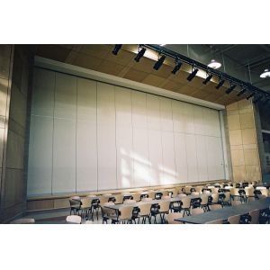 Interior Movable Sound Proof Folding Wooden Partition Wall For Function Room