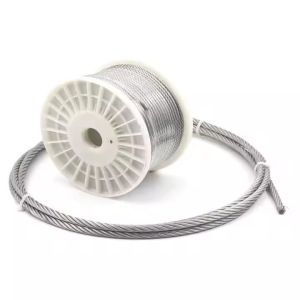 Carbon Steel Compacted Swaged Wire Rope 8xK36WS IWRC For Crane Tolerance ±1%