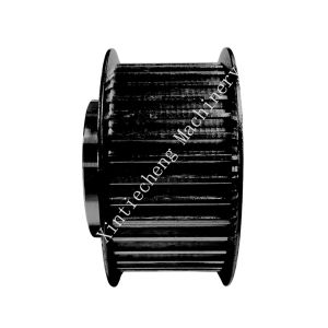 Black Synchronous Aluminum Timing Pulley Anodic Oxidation ISO9001