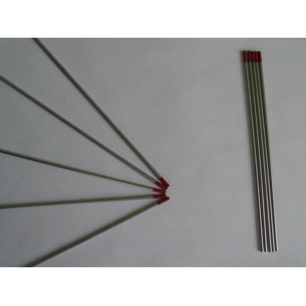 99.95% Purity Tungsten Electrode / Welding Electrodes With Milled / Polished