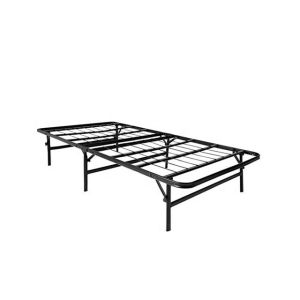 Bedroom Furniture Foldable Modern Style Single Metal Bed with Practical Storage