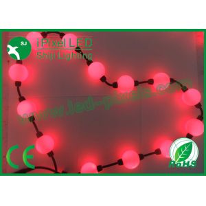 Quality Programmable Digital DMX Controll Waterproof 5050 Led Ball 50mm Diameter for sale