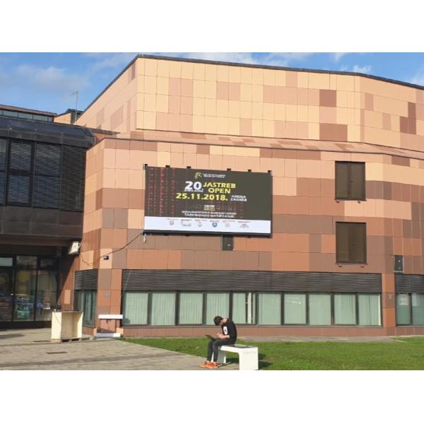 10000nits Large Outdoor LED Screen AC110V-AC220V