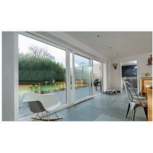 UPVC Vinyl Custom Patio French Doors Double Tempered Glass Sliding Door