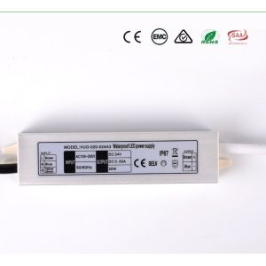 20W Lightweight Waterproof Electronic LED Driver Power Supply 132x30x20mm