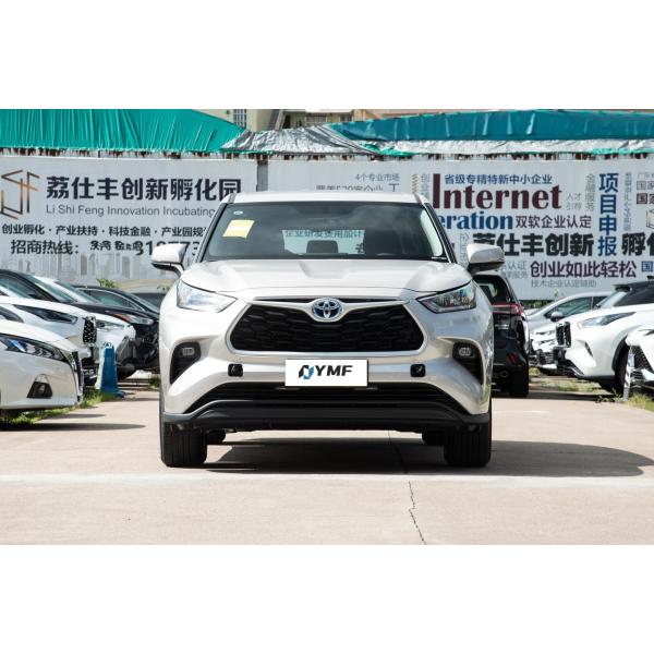 High Speed Toyota Highlander Gasoline-Electric Hybrid SUV Front Suspension Macpherson