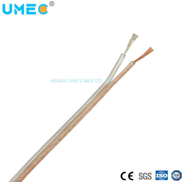 Buy 300/500V Spt Type Flat Parallel Fabric Covered and PVC Plastic Insulated Lamp Wire at wholesale prices