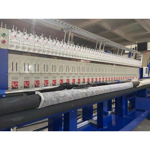 Buy 64 Inch Industrial Embroidery Quilting Machine For Upholstery Fabric at wholesale prices