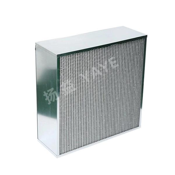 Buy H13 H14 Deep Pleat Hepa Filter Cleanroom HEPA Filter With Aluminum Frame at wholesale prices