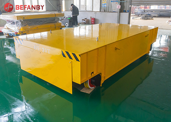 Industry Electrical 10 T Battery Railway Transfer Cart