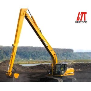 Yellow Excavator Long Reach Boom PC365 8220mm Extension