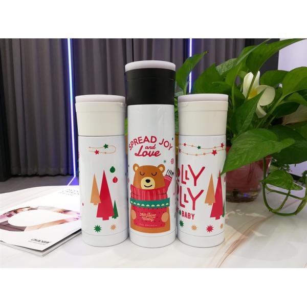 2020 New Speaker Waterproof Double Wall Vacuum Insulated Stainless Steel Water Bottle Christmas Gift Music Bottle