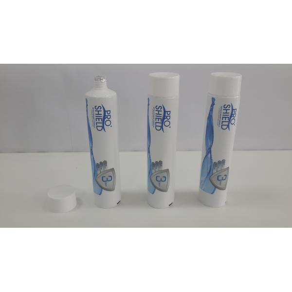 Matt Surface Flexible Toothpaste Tube Packaging Laminated Tube Container Screw