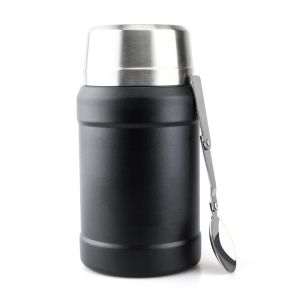 Outdoor Stainless Steel Vacuum Food Container 800ml Capacity