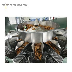 14 Head Screw Feeding Sticky Material MultiHead Weigher